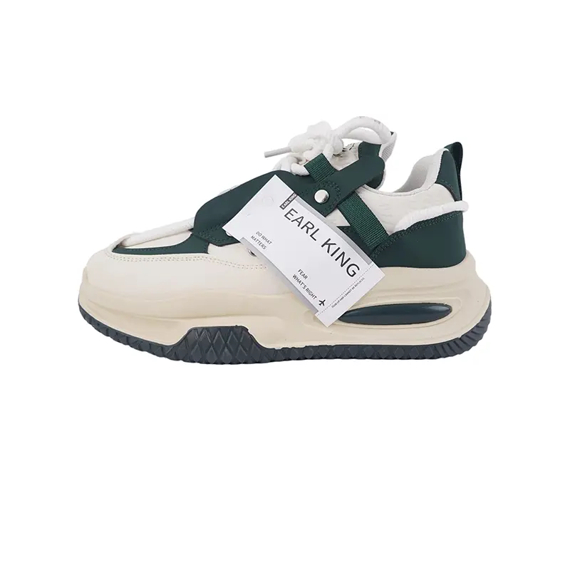 Earl king Мужские полувысокие повседневные туфли с амортизацией и износостойкостью бежево-зеленые, цвет Beige Green
Earl king Мужские полувысокие повседневные туфли с амортизацией и износостойкостью бежево-зеленые, цвет Beige Green