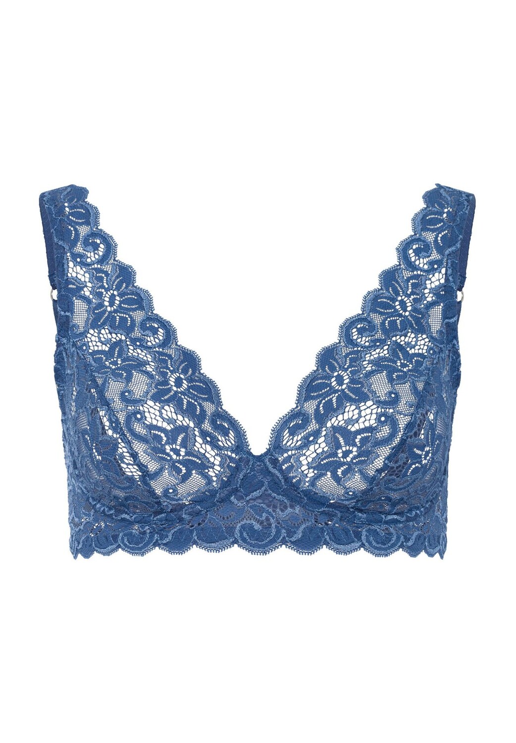 Кружевной бюстгальтер Moments с цветочным принтом для женщин HANRO, цвет True Navy
Кружевной бюстгальтер Moments с цветочным принтом для женщин HANRO, цвет True Navy