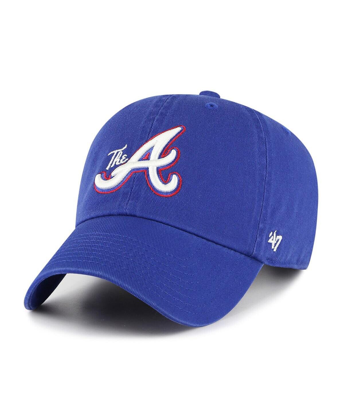 Мужская регулируемая шапка Royal Atlanta Braves 2023 City Connect Clean Up '47 Brand
Мужская регулируемая шапка Royal Atlanta Braves 2023 City Connect Clean Up '47 Brand
