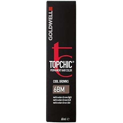 Краска для волос Topchic 6Bm матовый коричневый 60 мл, Goldwell
Краска для волос Topchic 6Bm матовый коричневый 60 мл, Goldwell