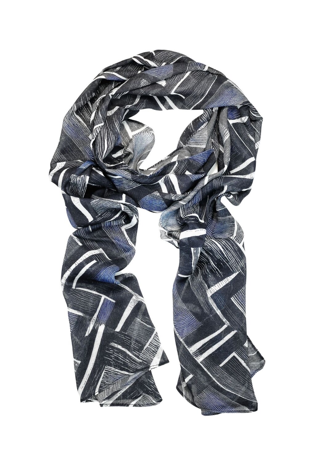 Шарф Midnight с темно-синим зигзагообразным узором Collezione alessandro, синий
Шарф Midnight с темно-синим зигзагообразным узором Collezione alessandro, синий
