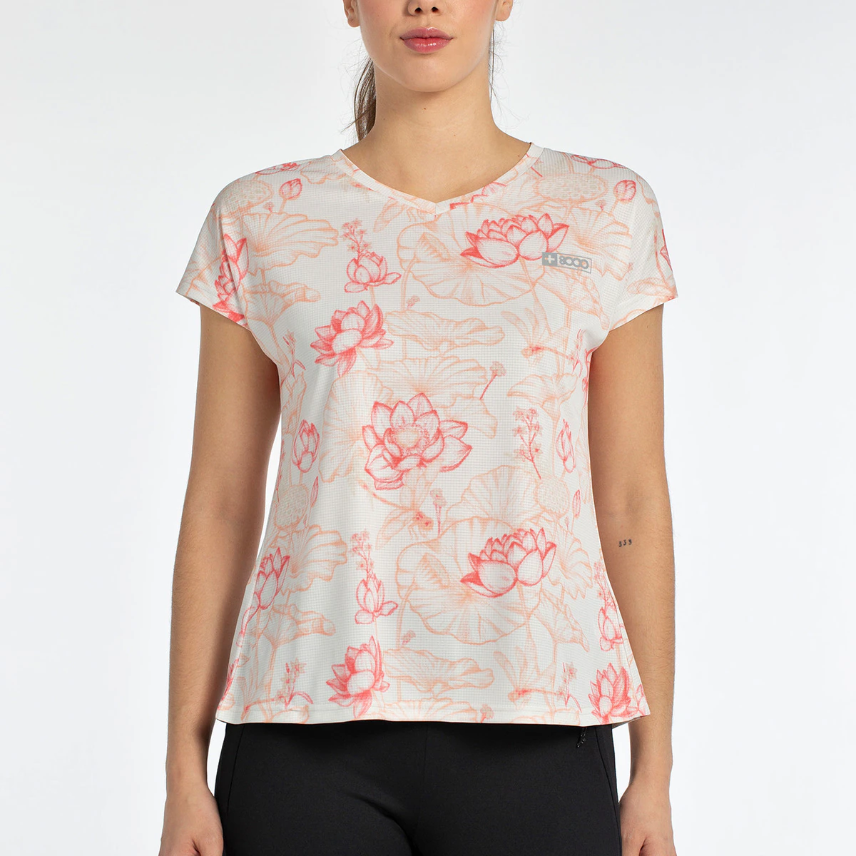 Женская футболка с коротким рукавом Caonil +8000, коралловый
Женская футболка с коротким рукавом Caonil +8000, коралловый