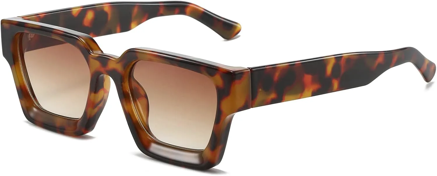 Солнцезащитные очки EYLRIM в толстой квадратной оправе для женщин и мужчин, модные прямоугольные солнцезащитные очки черного цвета, 04 Tortoise/Brown Gradient
Солнцезащитные очки EYLRIM в толстой квадратной оправе для женщин и мужчин, модные прямоугольные солнцезащитные очки черного цвета, 04 Tortoise/Brown Gradient