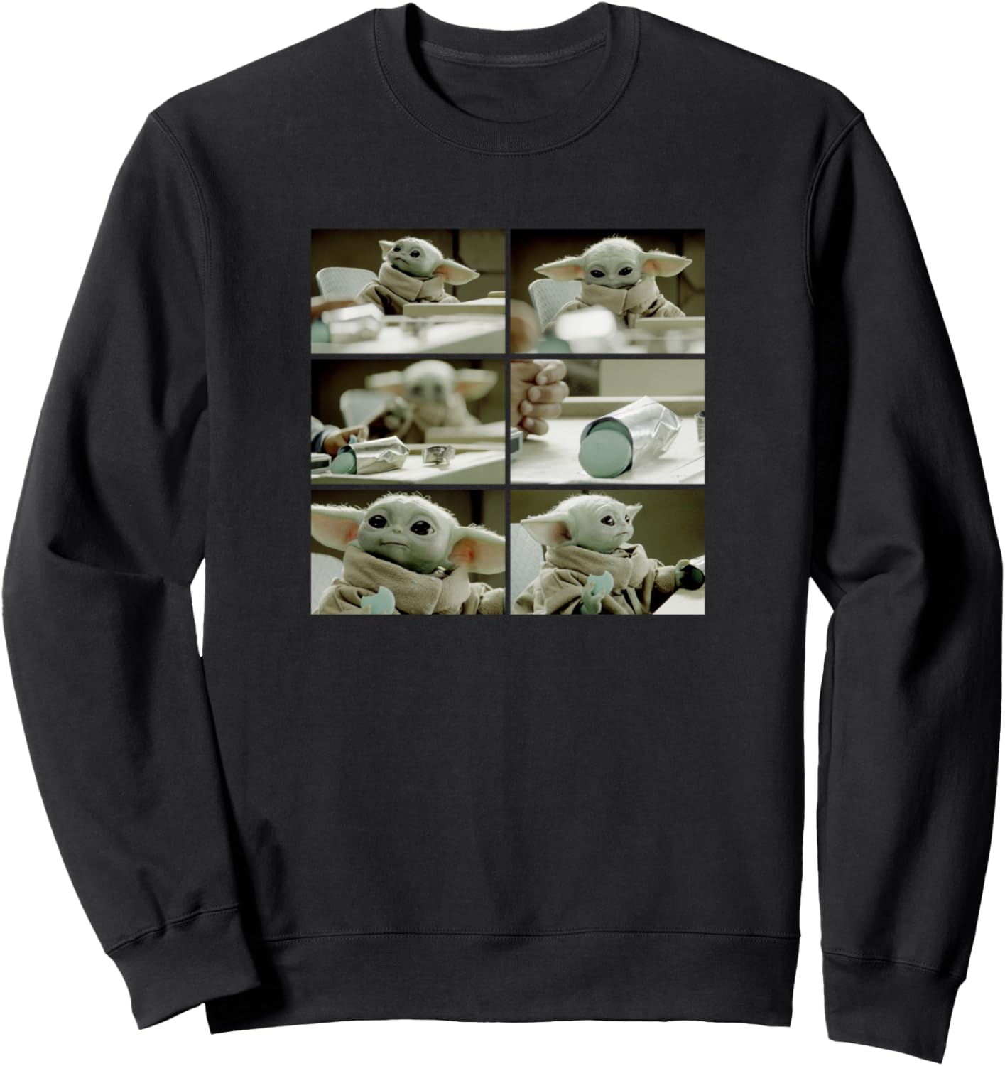 Толстовка Star Wars Mandalorean The Child Cookie Steeler R12, черный
Толстовка Star Wars Mandalorean The Child Cookie Steeler R12, черный