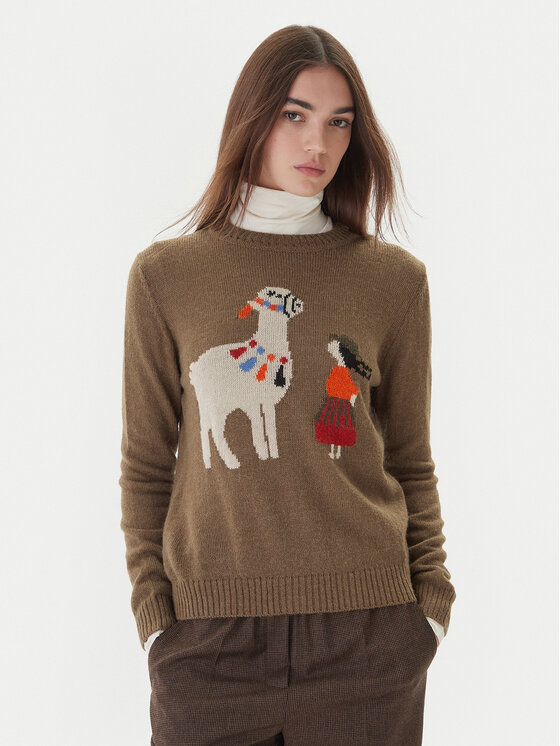 Свитер regular fit Nitra 2525366292 Weekend Max Mara, коричневый
Свитер regular fit Nitra 2525366292 Weekend Max Mara, коричневый