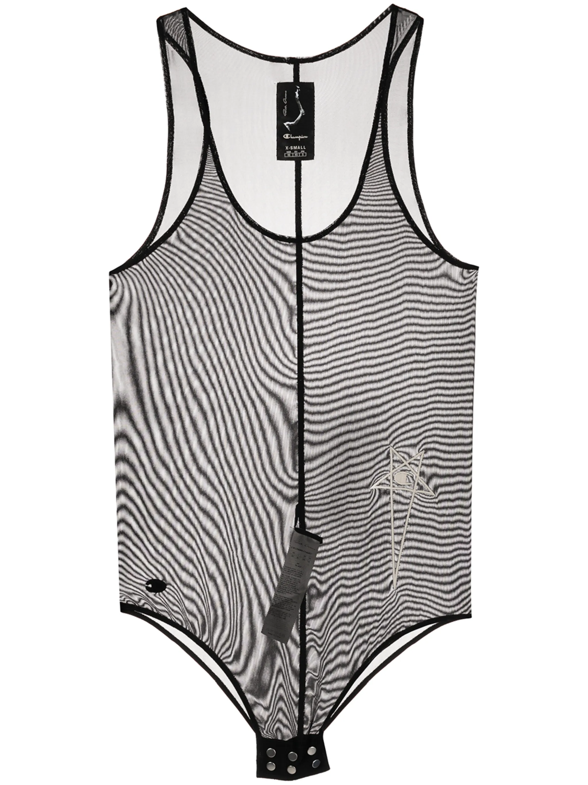 Топ с вышитым логотипом Rick Owens X Champion, черный
Топ с вышитым логотипом Rick Owens X Champion, черный