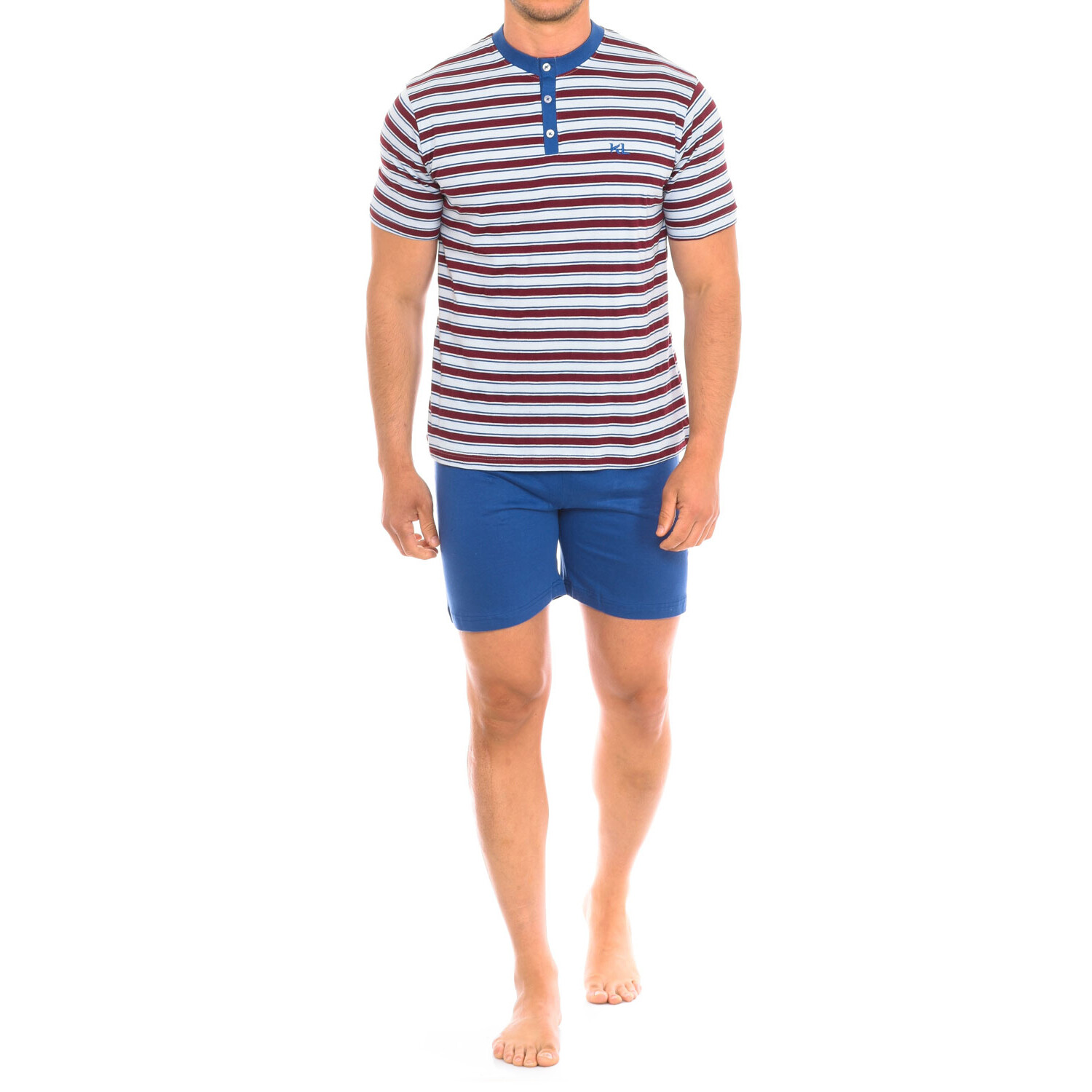 Пижама с короткими рукавами и круглым вырезом 30000 кл Kisses And Love, синий
Пижама с короткими рукавами и круглым вырезом 30000 кл Kisses And Love, синий