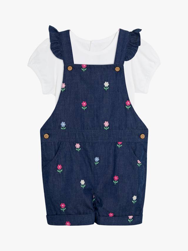 Комплект детских комбинезонов и футболок в цветочек JoJo Maman Bébé, цвет Chambray
Комплект детских комбинезонов и футболок в цветочек JoJo Maman Bébé, цвет Chambray