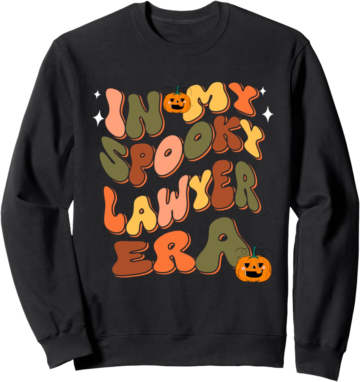 Забавная классная толстовка на Хэллоуин в стиле Мой жуткий адвокат Groovy Halloween In My Spooky Lawyer Era Tee, черный
Забавная классная толстовка на Хэллоуин в стиле Мой жуткий адвокат Groovy Halloween In My Spooky Lawyer Era Tee, черный