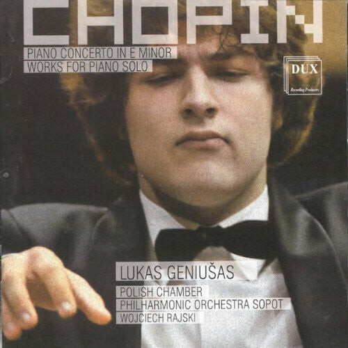 CD диск Chopin / Geniusas / Kameralna / Rajski: Piano Concerto 1 in E minor Opera 11 & Works for
CD диск Chopin / Geniusas / Kameralna / Rajski: Piano Concerto 1 in E minor Opera 11 & Works for