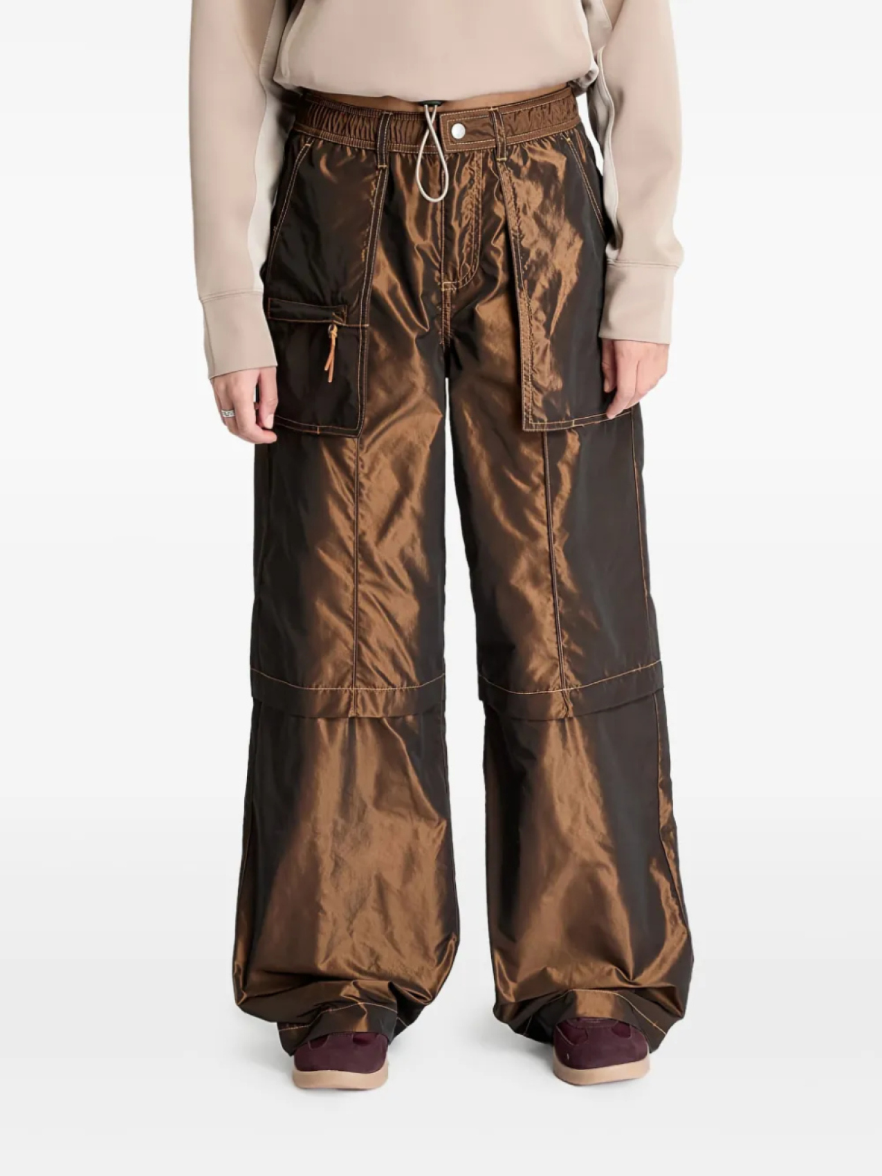 Converse брюки с эффектом потертости, коричневый
Converse брюки с эффектом потертости, коричневый