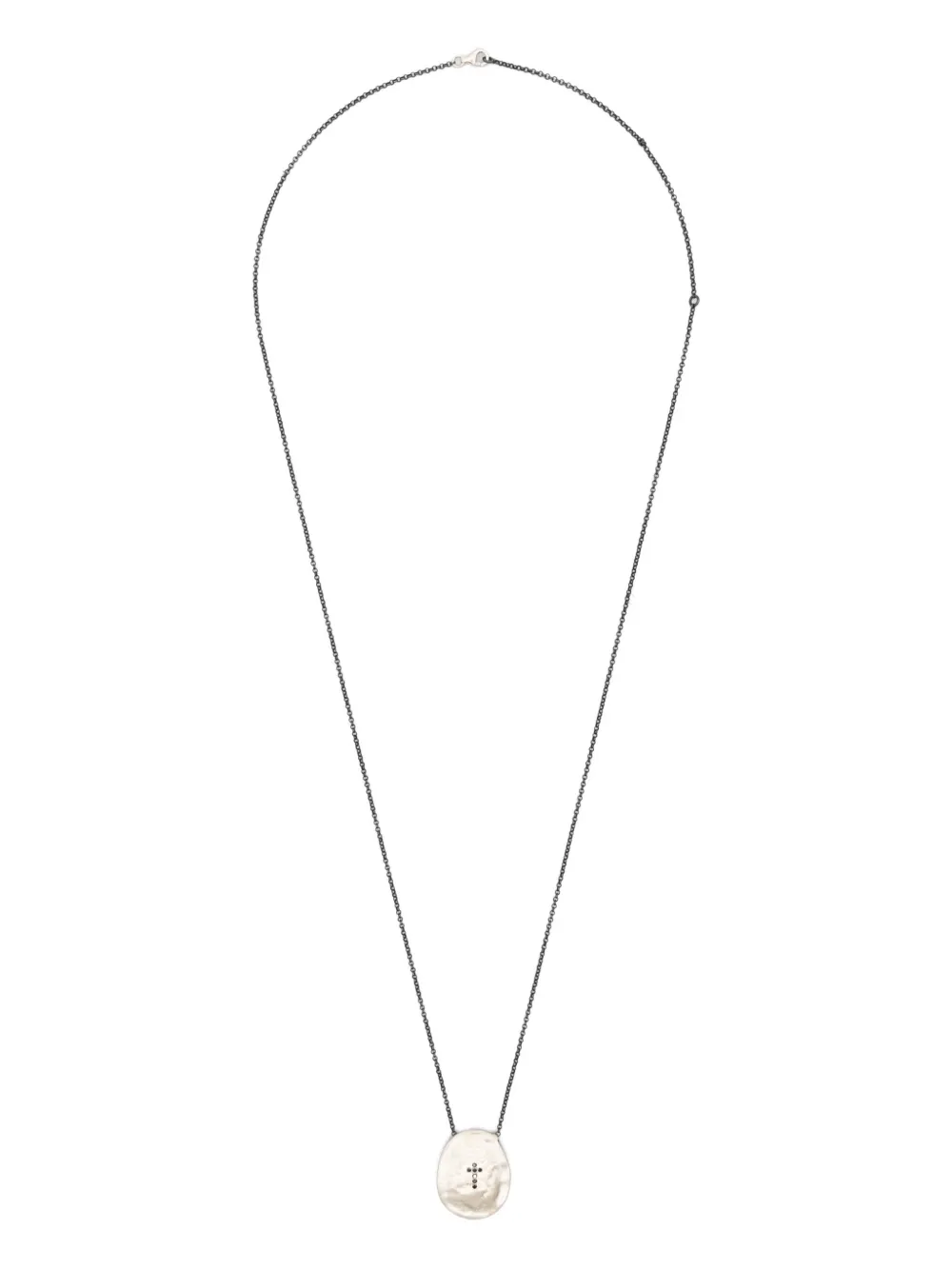 Колье с овальной подвеской Rosa Maria, серебристый
Колье с овальной подвеской Rosa Maria, серебристый