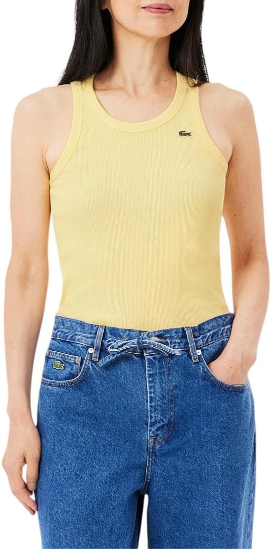 Женская футболка Lacoste с круглым вырезом, без рукавов, приталенная, классическая, Yellow, Желтый, Женская футболка Lacoste с круглым вырезом, без рукавов, приталенная, классическая, Yellow
Женская футболка Lacoste с круглым вырезом, без рукавов, приталенная, классическая, Yellow, Желтый, Женская футболка Lacoste с круглым вырезом, без рукавов, приталенная, классическая, Yellow
