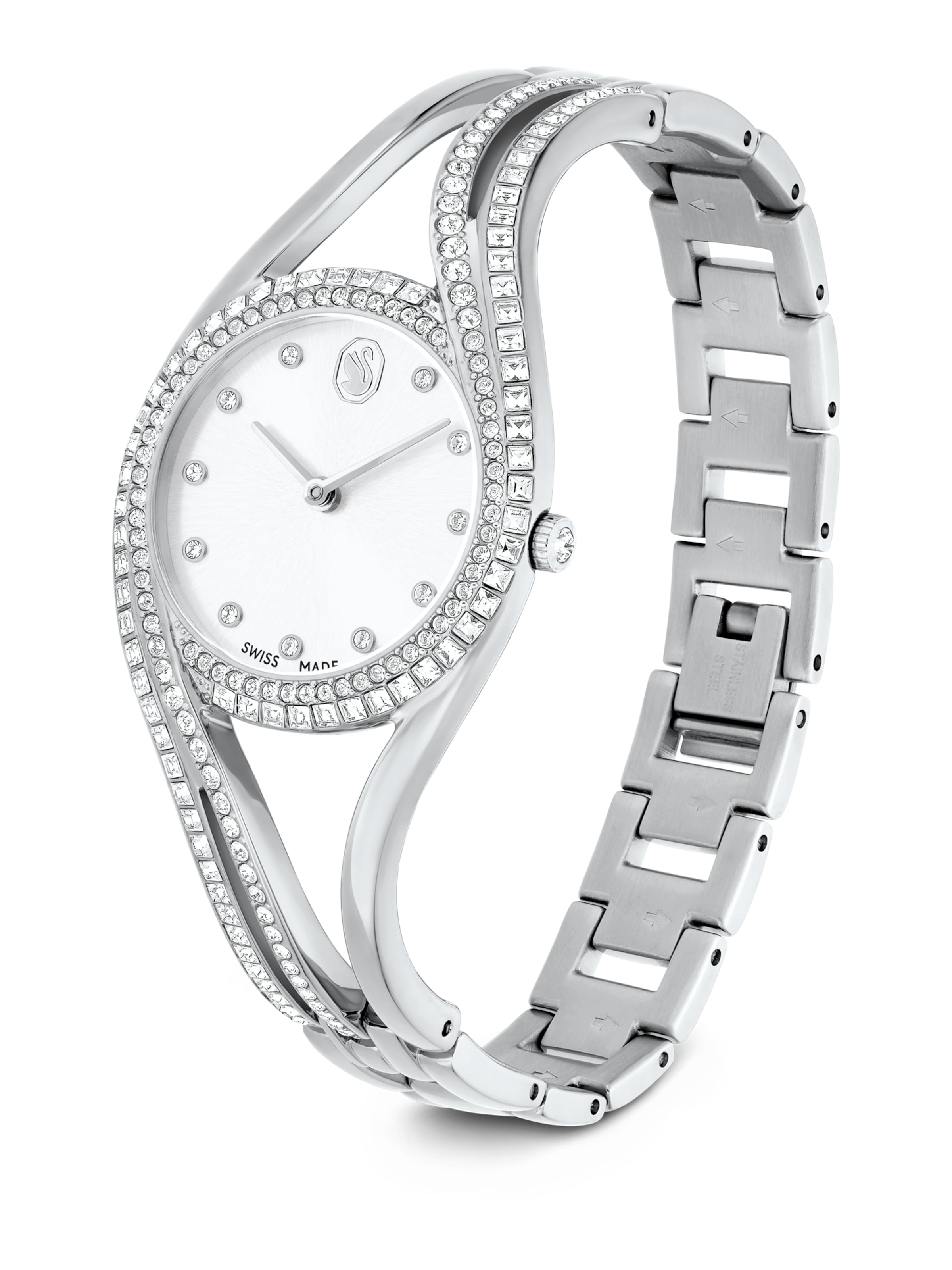 Swarovski Часы Analog 'Hyperbola' в серебристом цвете
Swarovski Часы Analog 'Hyperbola' в серебристом цвете