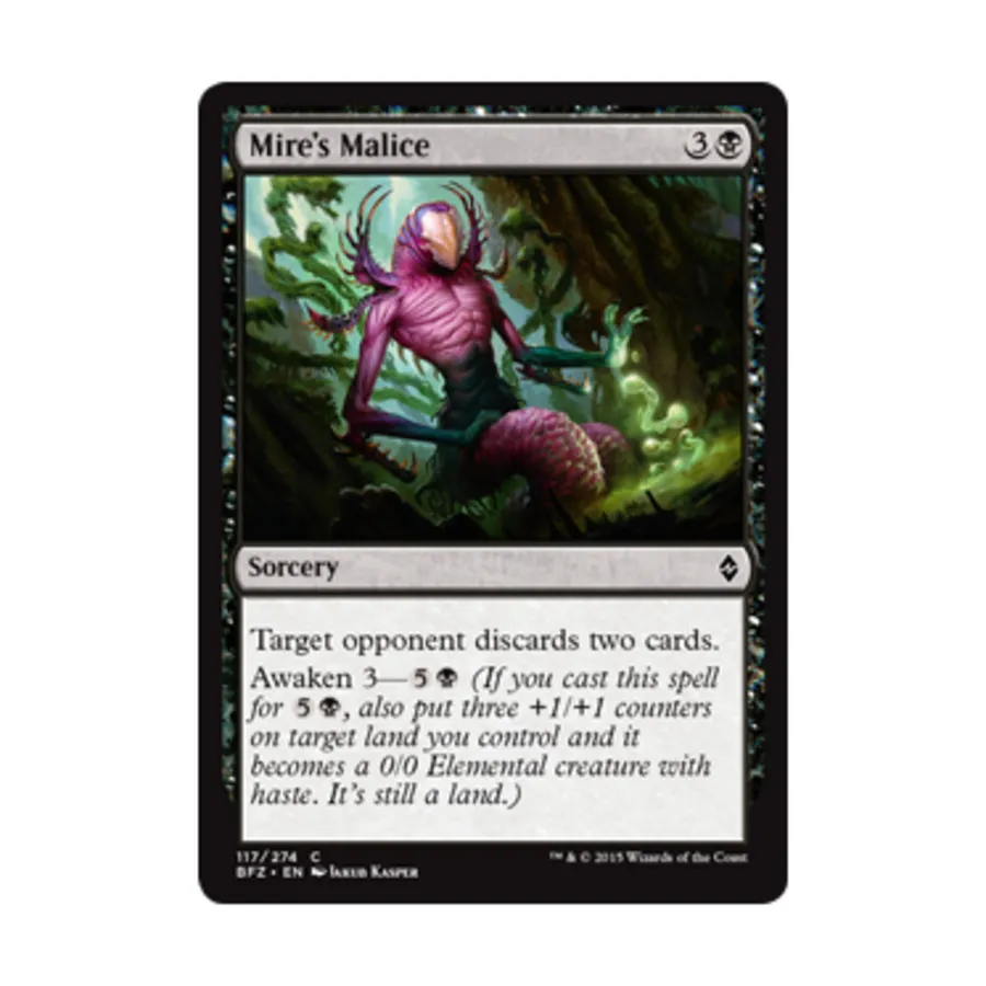 CCG Злоба Мира (C) (Фольга), MTG - Battle for Zendikar
CCG Злоба Мира (C) (Фольга), MTG - Battle for Zendikar