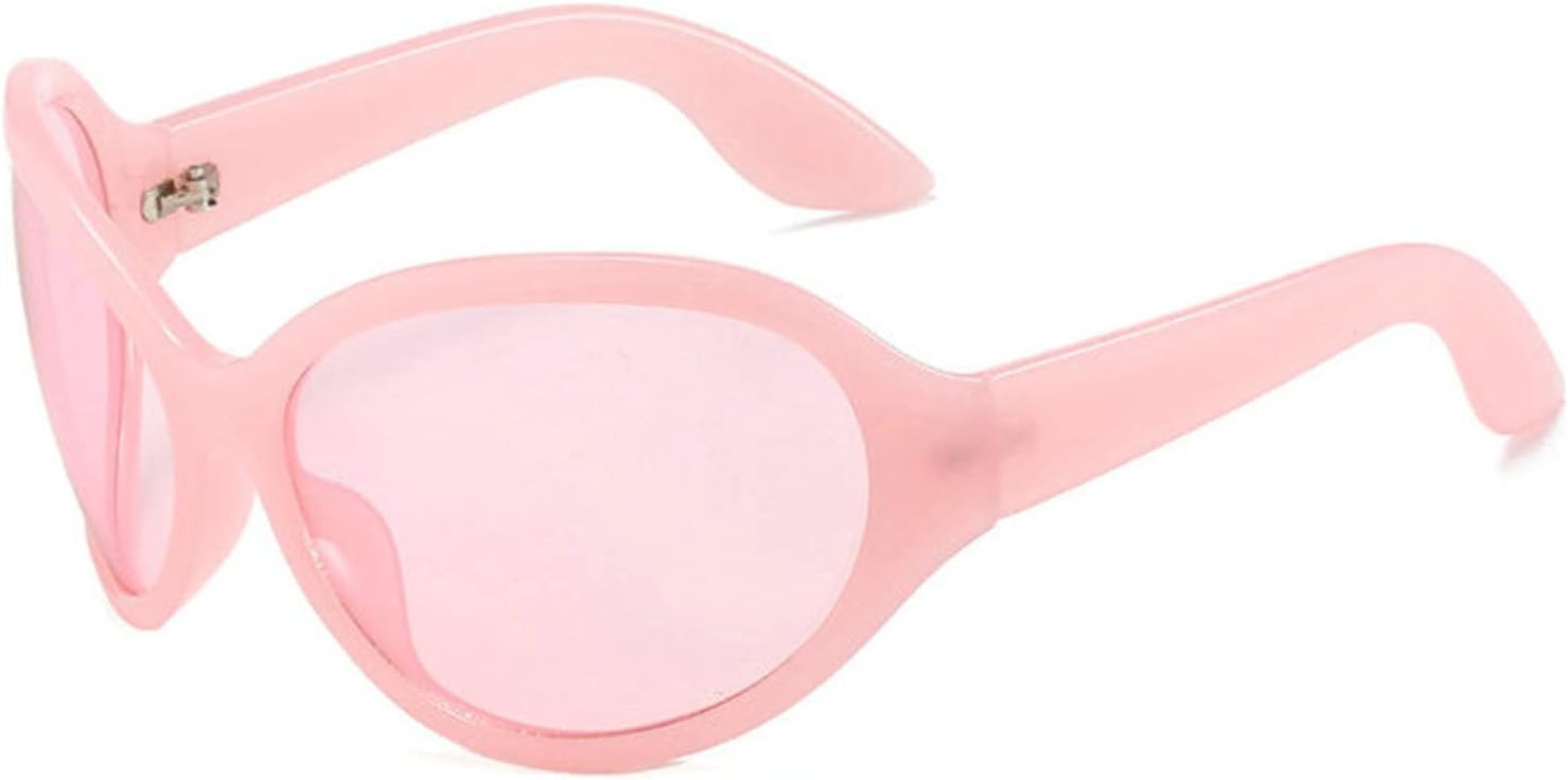 Солнцезащитные очки Willochra Oversized в футуристическом стиле 2023 года для женщин и мужчин. Овальные солнцезащитные очки в стиле Y2k. Женские солнцезащитные очки с защитой от УФ-излучения UV400, Pink
Солнцезащитные очки Willochra Oversized в футуристическом стиле 2023 года для женщин и мужчин. Овальные солнцезащитные очки в стиле Y2k. Женские солнцезащитные очки с защитой от УФ-излучения UV400, Pink