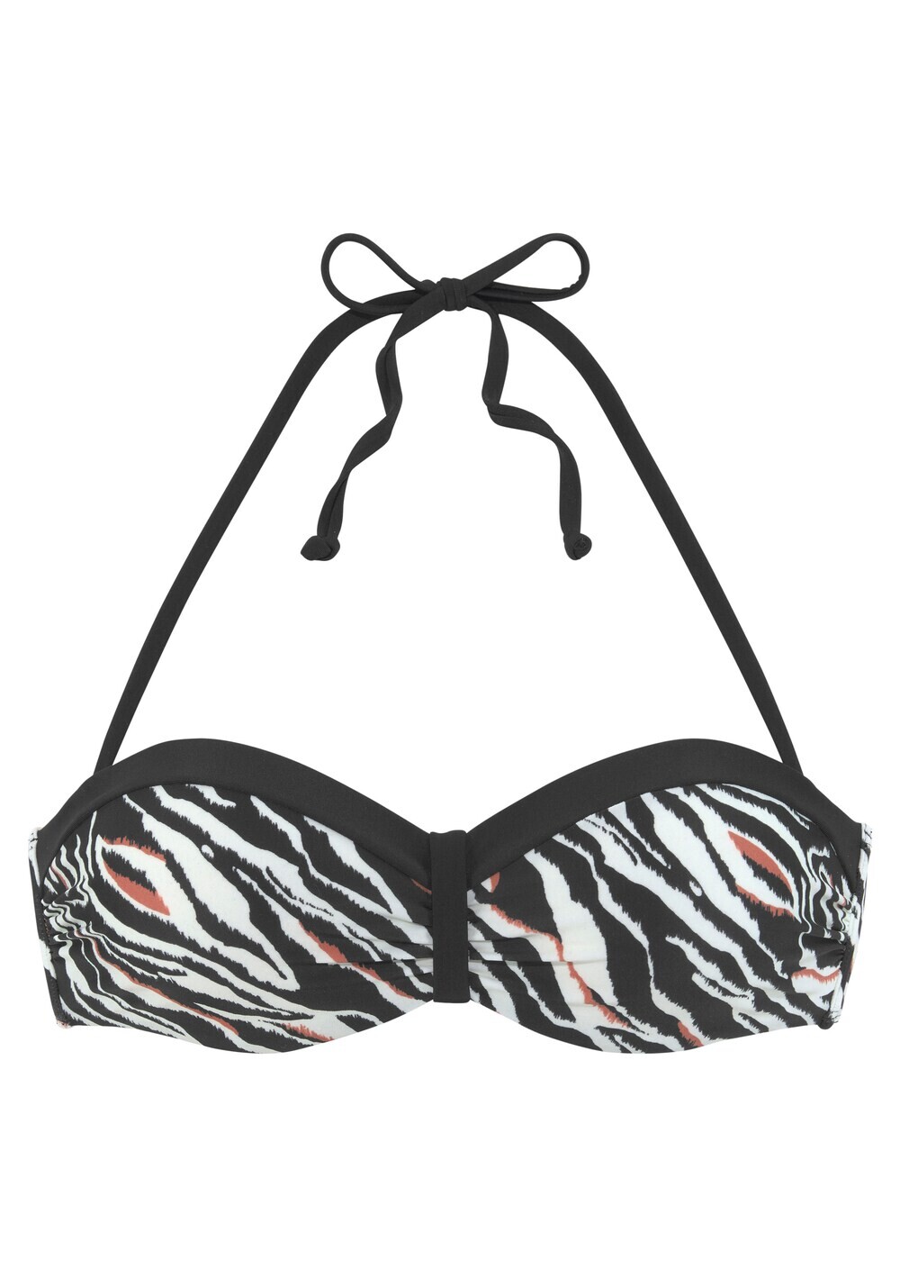 Топ бикини-бандо S.Oliver, черно-белый
Топ бикини-бандо S.Oliver, черно-белый