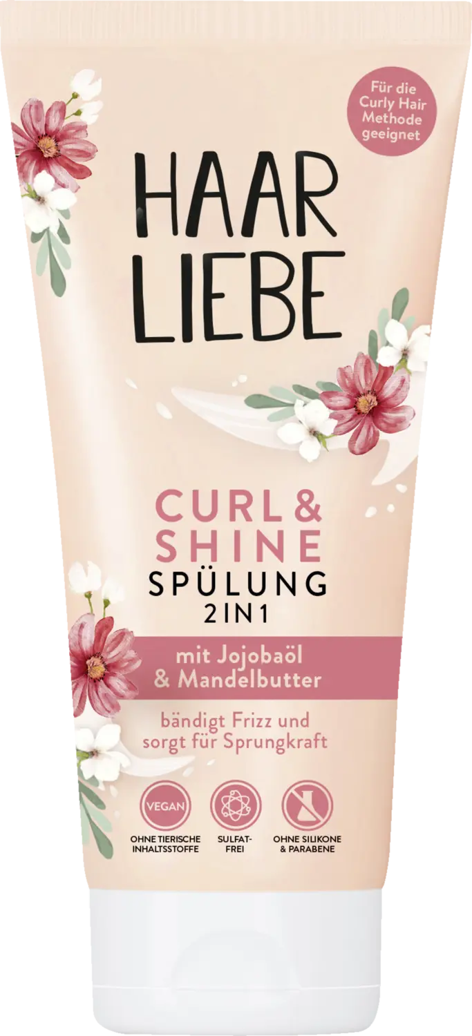 Кондиционер Haarliebe Curl & Shine 2in1 Spülung
Кондиционер Haarliebe Curl & Shine 2in1 Spülung