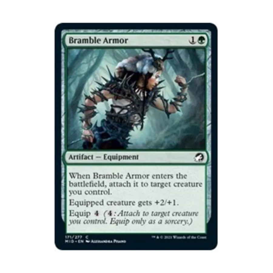 CCG Ежевичная броня (С), MTG - Innistrad - Midnight Hunt
CCG Ежевичная броня (С), MTG - Innistrad - Midnight Hunt