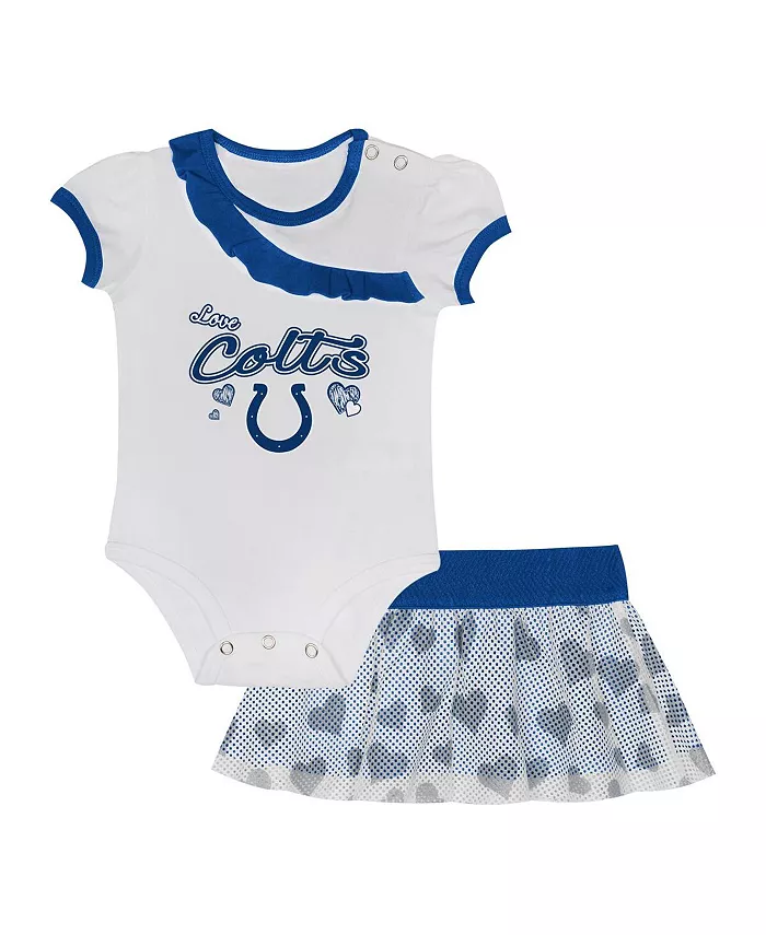 Комплект боди с юбкой Indianapolis Colts Love My Team для мальчиков и девочек Outerstuff
Комплект боди с юбкой Indianapolis Colts Love My Team для мальчиков и девочек Outerstuff