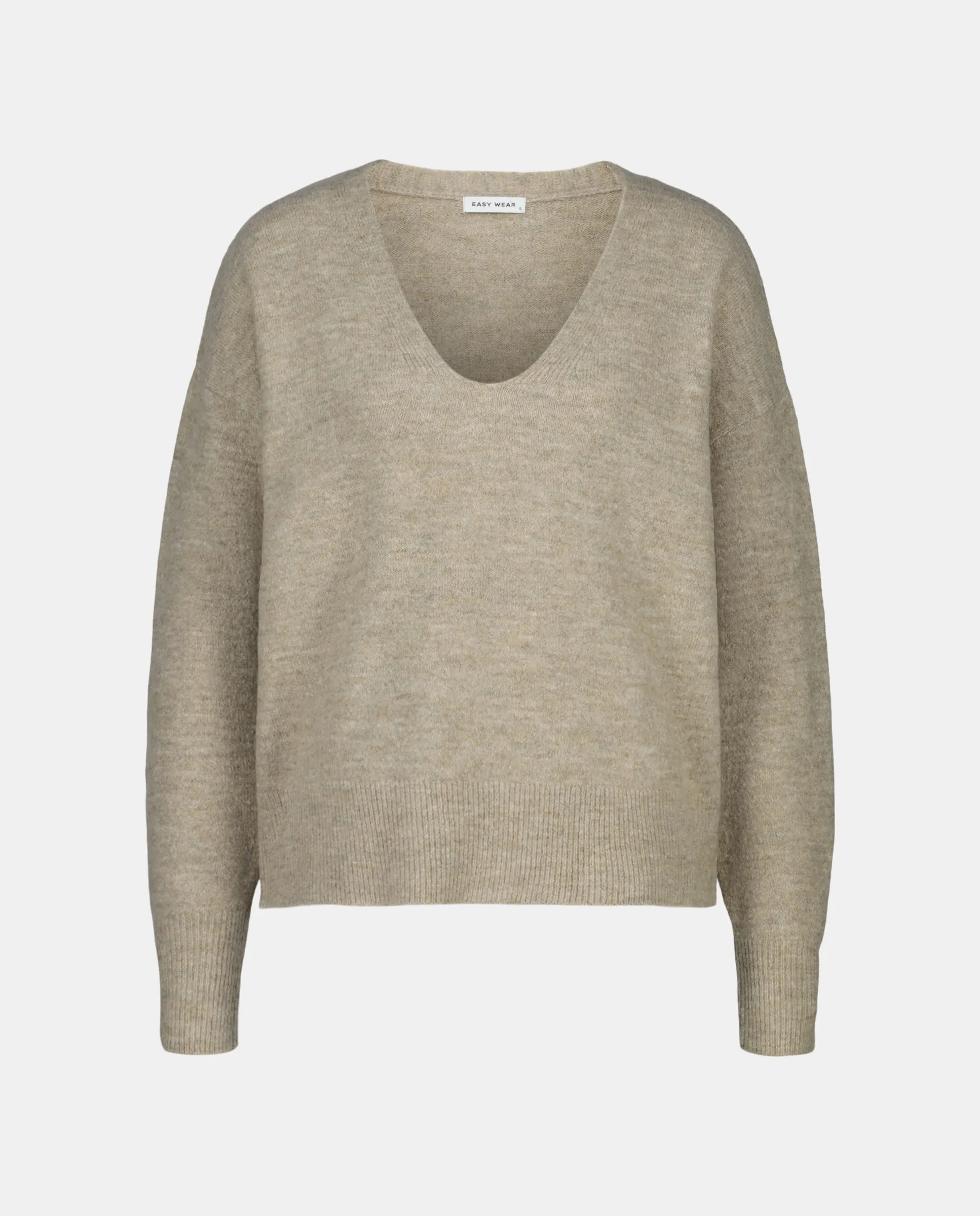 Женская блузка с V-образным вырезом Easy Wear, серо-коричневый
Женская блузка с V-образным вырезом Easy Wear, серо-коричневый