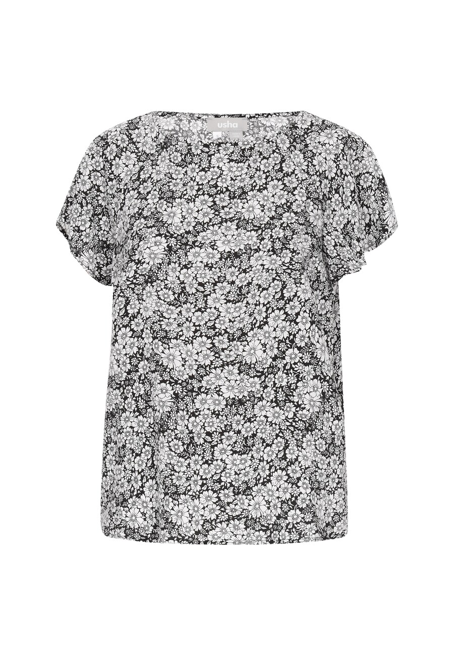 Блуза Usha, черный/белый
Блуза Usha, черный/белый