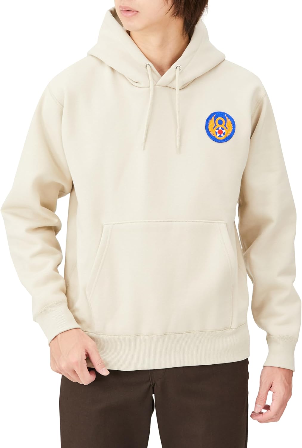Толстовка с капюшоном в стиле F, нашивка с гербом армии США, флисовая подкладка, пуловер, цвет: серый (stone) F-Style
Толстовка с капюшоном в стиле F, нашивка с гербом армии США, флисовая подкладка, пуловер, цвет: серый (stone) F-Style