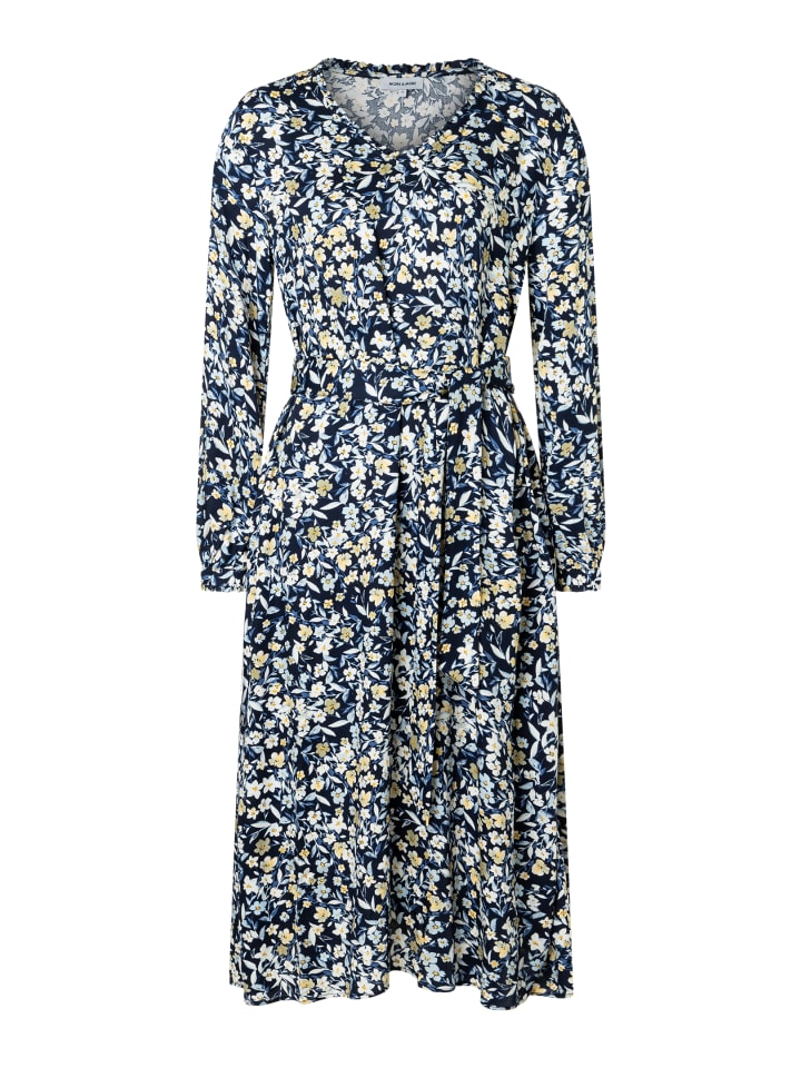 Платье-блуза с оборкой по краю с цветочным принтом More & More
Платье-блуза с оборкой по краю с цветочным принтом More & More