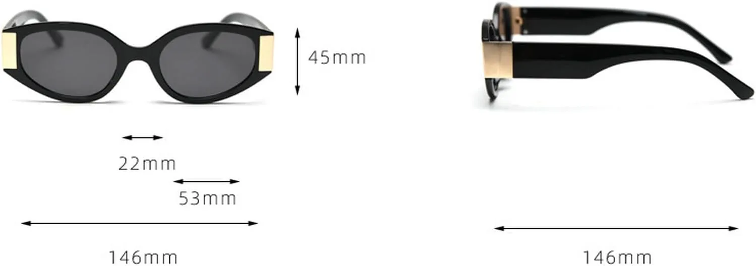 Модные поляризованные солнцезащитные очки для женщин в стиле ретро, большие овальные солнцезащитные очки «кошачий глаз» с защитой от УФ-излучения mincl, Blue
Модные поляризованные солнцезащитные очки для женщин в стиле ретро, большие овальные солнцезащитные очки «кошачий глаз» с защитой от УФ-излучения mincl, Blue