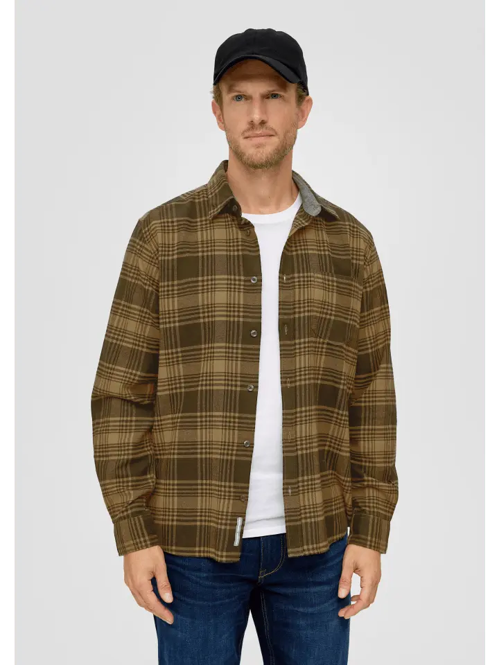 Рубашка s.Oliver, коричневый
Рубашка s.Oliver, коричневый