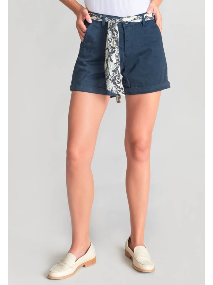 Шорты Le Temps des Cerises LYVI 1, синий 
Шорты Le Temps des Cerises LYVI 1, синий