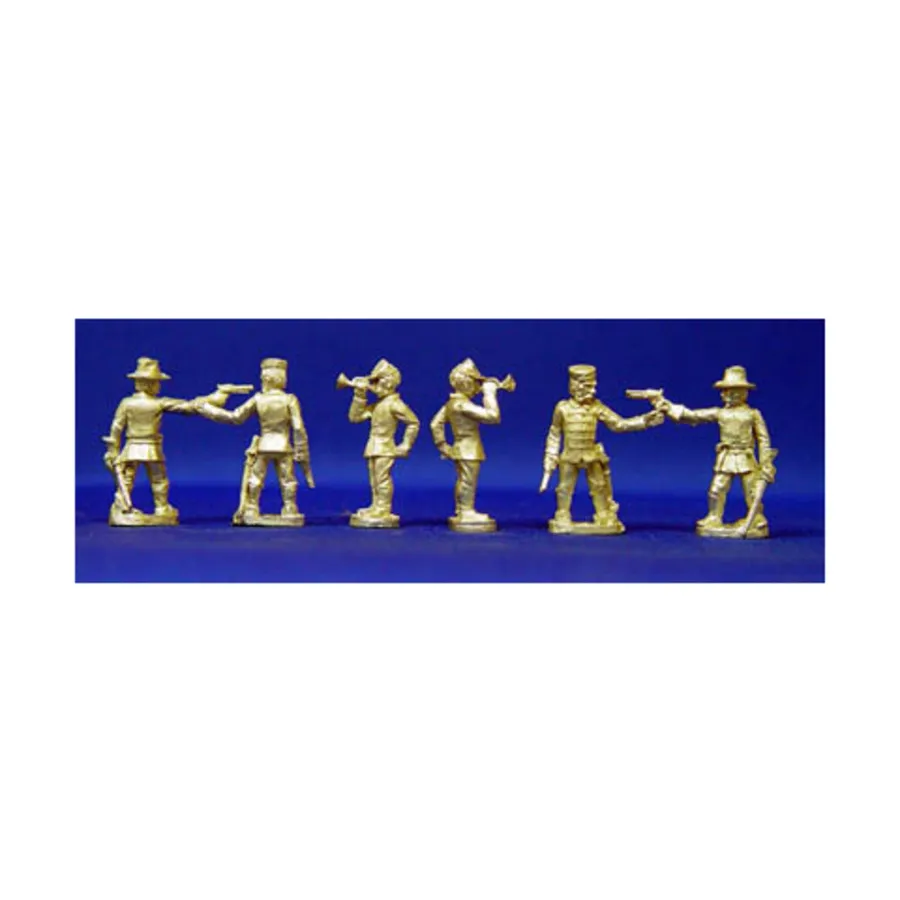 Кавалерийское командование США — спешено, Historical Miniatures - Plains Indian Wars (25mm)
Кавалерийское командование США — спешено, Historical Miniatures - Plains Indian Wars (25mm)