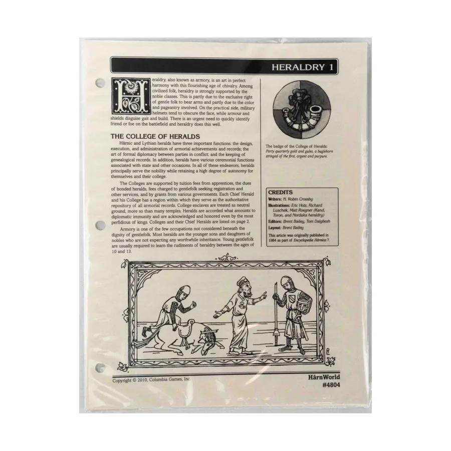 геральдика, Harn - Supplements
геральдика, Harn - Supplements