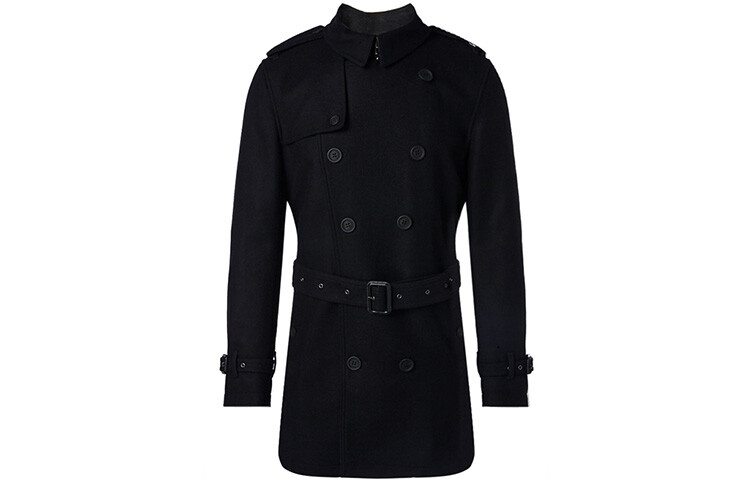 Тренчкот мужской черный Burberry 
Тренчкот мужской черный Burberry