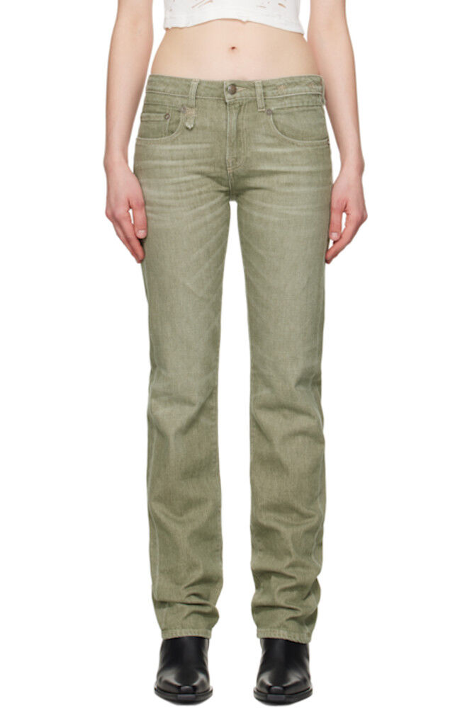 Зеленые джинсы Tobi Boy R13
Зеленые джинсы Tobi Boy R13