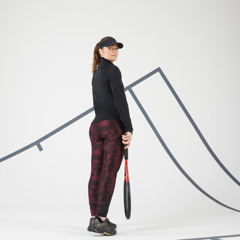 Женские сухие теннисные леггинсы HIP BALL черно-фиолетовые ARTENGO, цвет purpura
Женские сухие теннисные леггинсы HIP BALL черно-фиолетовые ARTENGO, цвет purpura