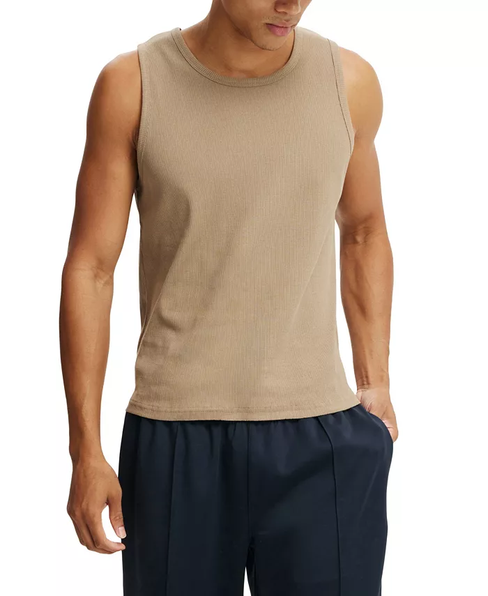 Мужской майка-борцовка Rib COTTON ON, коричневый
Мужской майка-борцовка Rib COTTON ON, коричневый