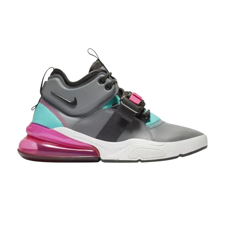 Кроссовки Nike Air Force 270 GS 'Grey Jade', серый
Кроссовки Nike Air Force 270 GS 'Grey Jade', серый