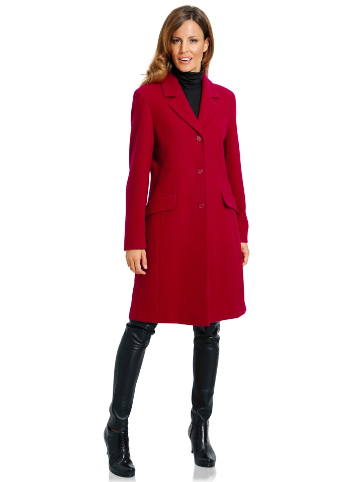 Короткое пальто красного цвета Heine
Короткое пальто красного цвета Heine