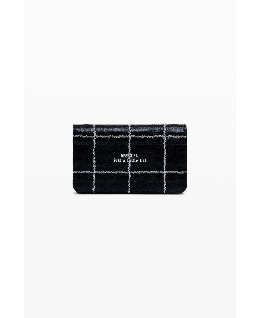 Большой женский трансформируемый клетчатый кошелек Desigual, Black
Большой женский трансформируемый клетчатый кошелек Desigual, Black