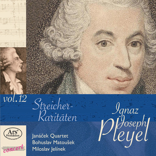 CD диск Pleyel / Janacek Quartet: Concert Rarities 12
CD диск Pleyel / Janacek Quartet: Concert Rarities 12