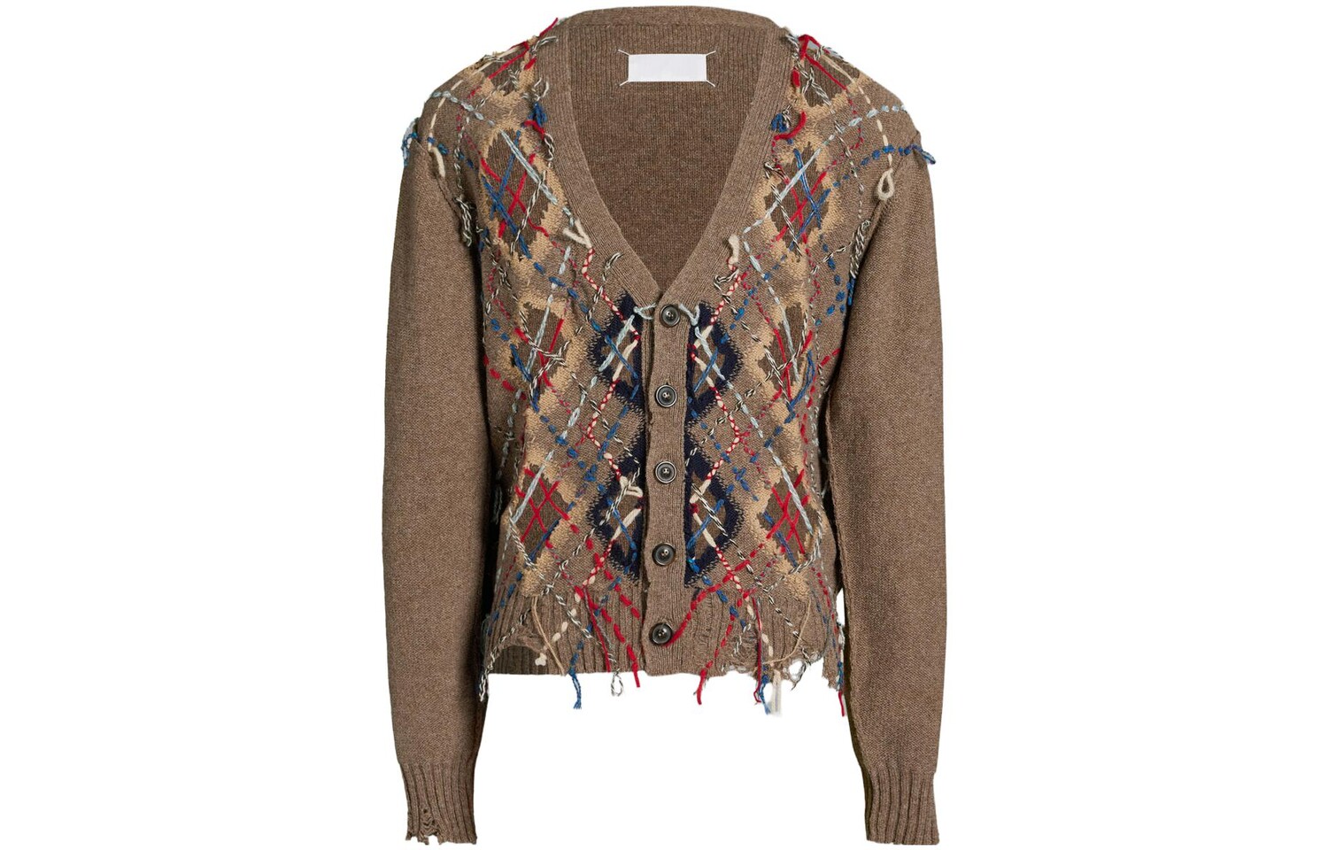 Кардиган Maison Margiela, коричневый 
Кардиган Maison Margiela, коричневый