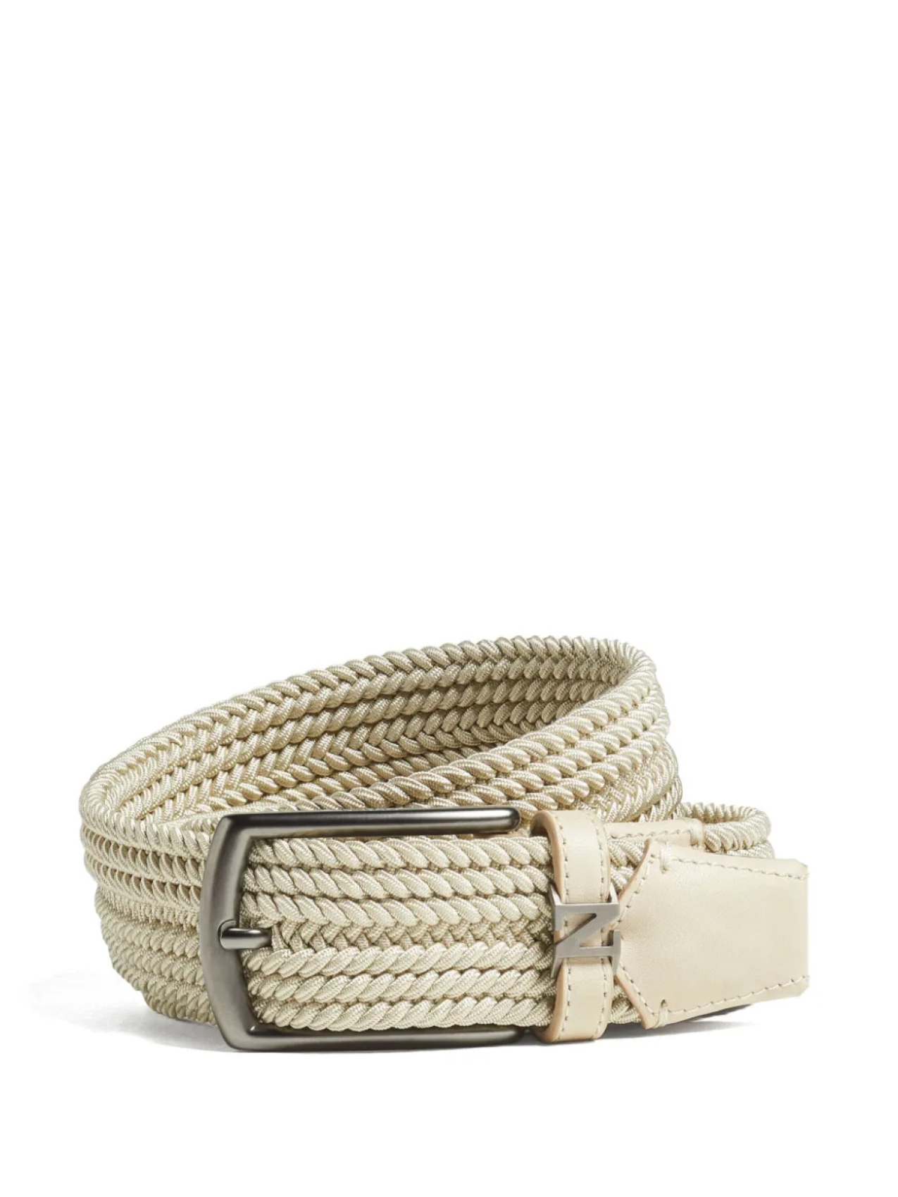 Zegna плетеный ремень, нейтральный
Zegna плетеный ремень, нейтральный