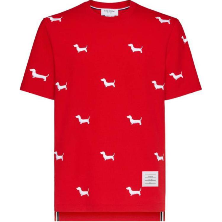 Футболка с вышивкой Dog THOM BROWNE, красный
Футболка с вышивкой Dog THOM BROWNE, красный