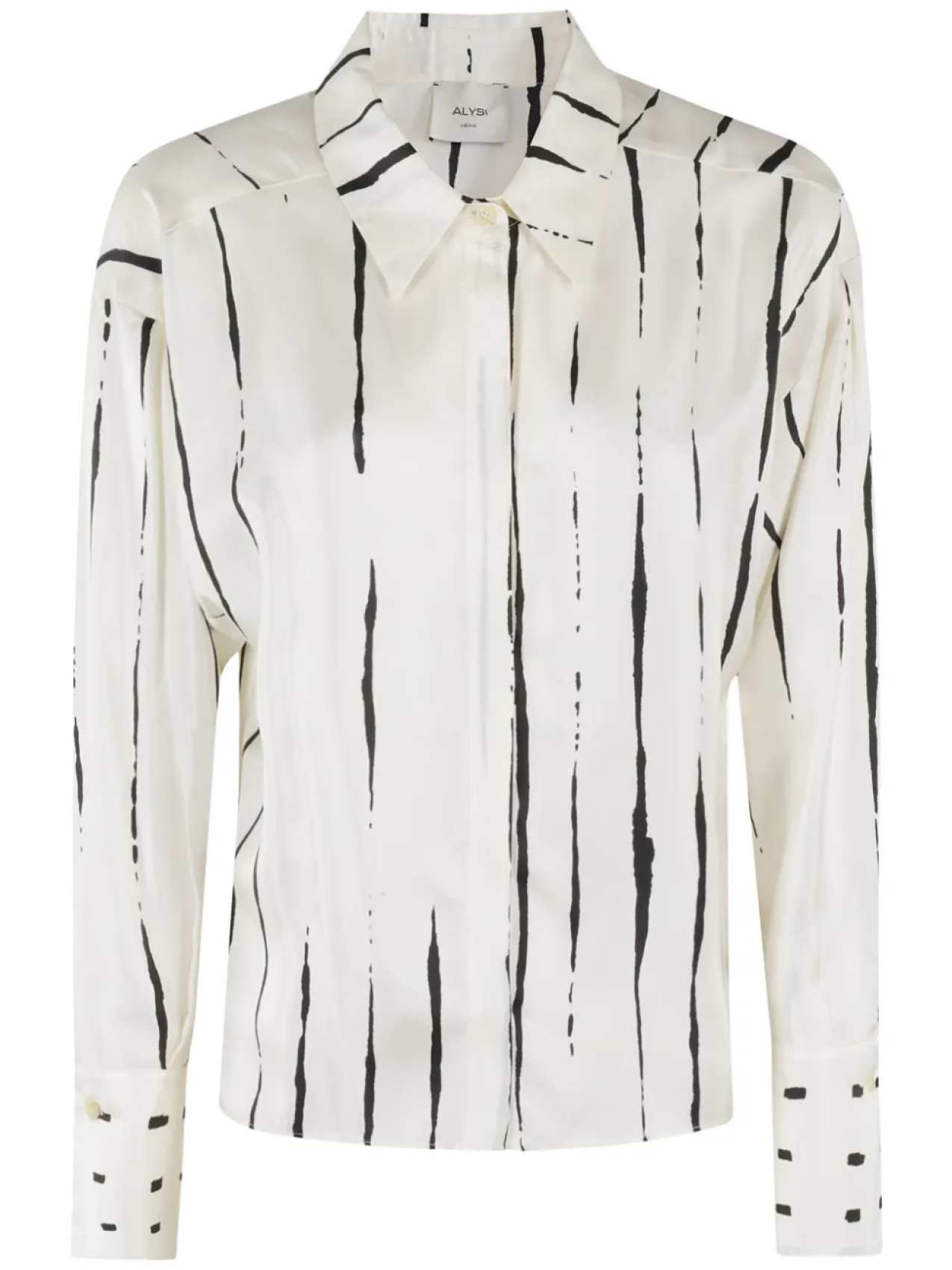 Alysi рубашка в полоску, белый
Alysi рубашка в полоску, белый