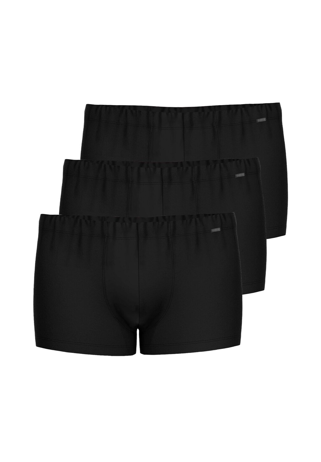 Набор шорт/брюк в стиле ретро, 3 шт. микро модала AMMANN, черный
Набор шорт/брюк в стиле ретро, 3 шт. микро модала AMMANN, черный