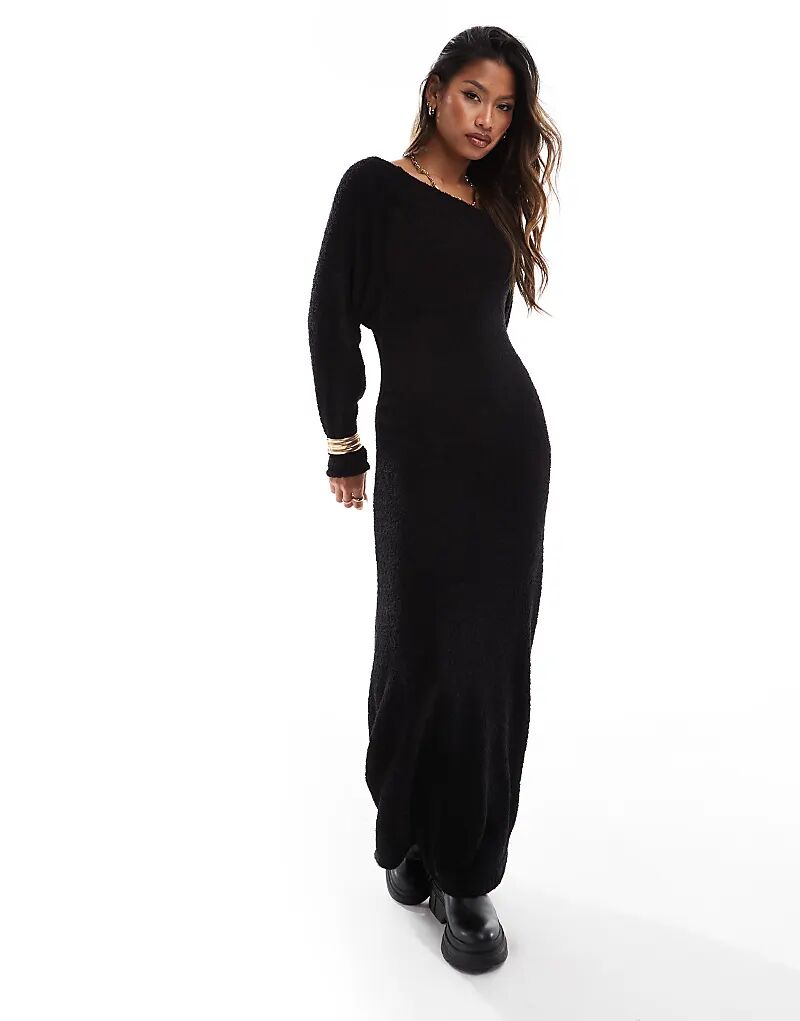 Супермягкое пышное платье мидакси со спущенными плечами черного цвета ASOS DESIGN
Супермягкое пышное платье мидакси со спущенными плечами черного цвета ASOS DESIGN