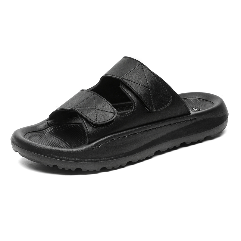 BOLE Мужские противоскользящие тапочки-шлепанцы с амортизацией черные, цвет Black
BOLE Мужские противоскользящие тапочки-шлепанцы с амортизацией черные, цвет Black