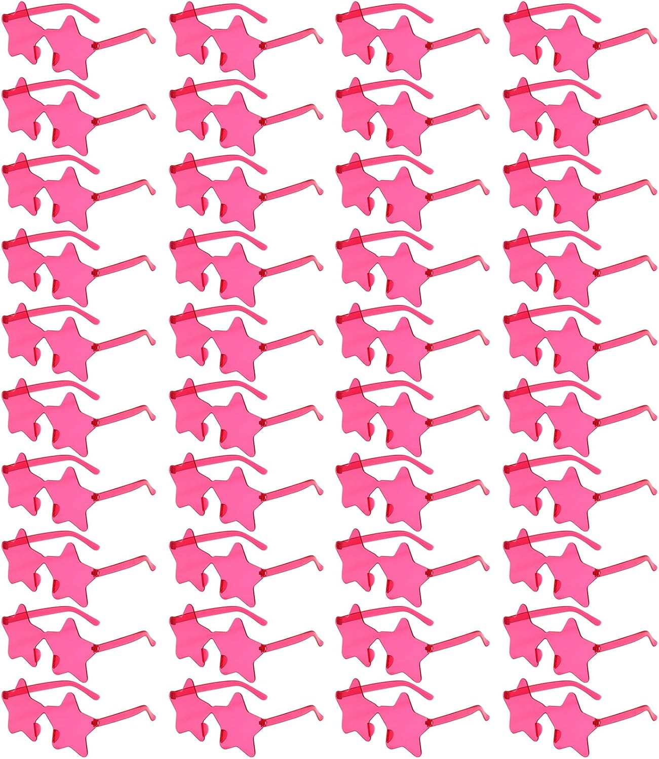 40 пар солнцезащитных очков без оправы в форме звезды, оптовая продажа, прозрачные очки конфетных цветов в форме звезды для женщин и мужчин, сувениры для вечеринок YWL, Hot Pink
40 пар солнцезащитных очков без оправы в форме звезды, оптовая продажа, прозрачные очки конфетных цветов в форме звезды для женщин и мужчин, сувениры для вечеринок YWL, Hot Pink