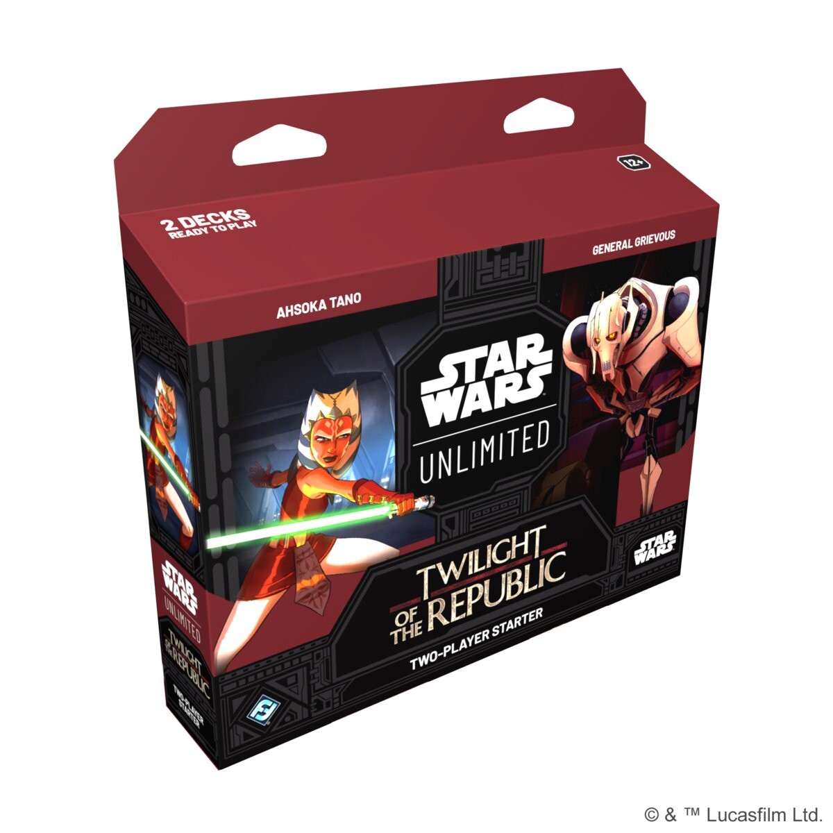 STAR WARS Unlimited — Сумерки Республики, старт для двух игроков MORION
STAR WARS Unlimited — Сумерки Республики, старт для двух игроков MORION